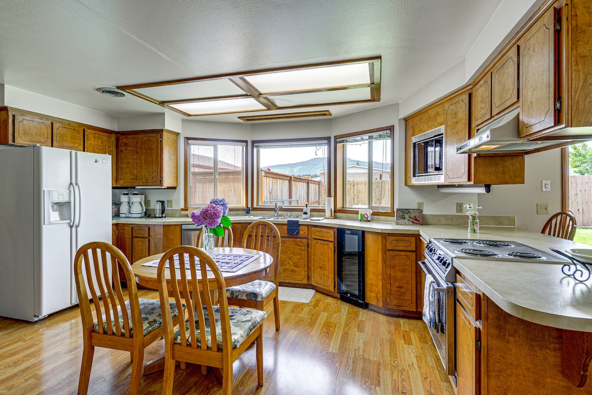 Kitchen and dining